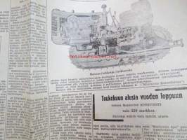 Maaseudun Koneviesti 1954 nr 9, sis. mm. seur. artikkelit / kuvat / mainokset; Fordson Major Diesel, Pärinäpoikien kerho, Väkilannoitteenlevityksen uutta