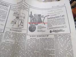 Maaseudun Koneviesti 1955 nr 6-7, sis. mm. seur. artikkelit / kuvat / mainokset; Fordson Major-diesel-telaketjutraktori, Baird Beaver-traktori, Radiokurssi,