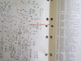 OMC - Evinrude Parts catalog V-6 Models 1981 - Perämoottorin varaosaluettelo v.1981, Katso kuvista tarkempi malliluettelo ja sisältö.