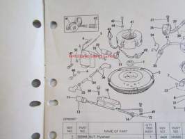 OMC - Evinrude Parts catalog 9.9/15 Models 1981 - Perämoottorin varaosaluettelo v.1981, Katso kuvista tarkempi malliluettelo ja sisältö.