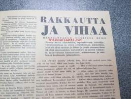 Viikonloppu 1954 nr 6 -ajanvietelehti / lukemisto