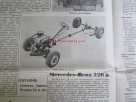 Koneviesti 1956 nr 3 -mm. DIpl.ins. Tauno Kartiala Dieselmoottorin polttonesteen syöttölaitteita CAV, Myllynkivetkö pois viralta, Renault 750
