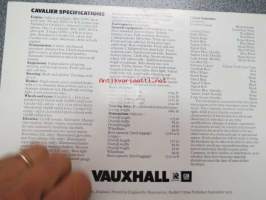 Vauxhall Cavalier -myyntiesite