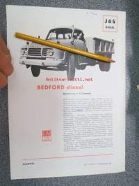 Bedford J 6 S diesel - teknilliset tiedot -myyntiesite