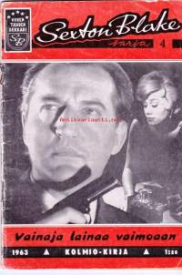 Sexton Blake -sarja 1963 N:o 4.  Vainaja lainaa vaimoaan.