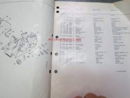 Stihl 018 Spare Parts List / Liste des pieces / Ersatzteilliste -varaosaluettelo
