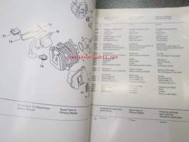 Stihl 019T Spare Parts List / Liste des pieces / Ersatzteilliste -varaosaluettelo