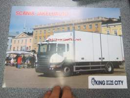 Scania jakeluauto - heti valmis töihin -myyntiesite