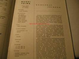 Nuori Voima - Suomen nuorison aikakauslehti  1960  nr 7-8
