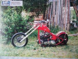 V8-Magazine keskiaukeama Harley Davidson Panhead Chopper