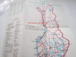 Helsinki -kartta Kansallis-Osake-Pankki 1963
