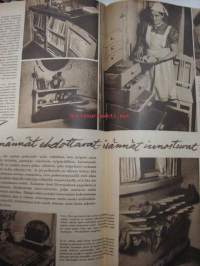 Kotiliesi 1946 nr 21, Kolme joululahjanukkea  (yhden nukean kaavat sivulla), Molla-Maija (kaavat)  Artikkeli: miehet keittötöihin, v 1946Tohtori Sisko Vilkaman
