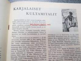 Joulukannel 1952 - Karjalan Liiton joulujulkaisu, sis. mm. artikkelit; Lempi Jääskeläinen - Kiviraunio, Ikuisia evakkoja, Hilja Valkeapää - Nainen käy