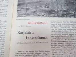 Joulukannel 1952 - Karjalan Liiton joulujulkaisu, sis. mm. artikkelit; Lempi Jääskeläinen - Kiviraunio, Ikuisia evakkoja, Hilja Valkeapää - Nainen käy