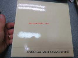 Enso-Gutzeit Oy -kuvakirja yrityksen tehtaista ja tuotannonaloista saksan kielellä