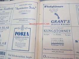 Skruven 1925 - Hotell- och reataurangpersonalens jultidning (Sverige, Ruotsi) -joululehti