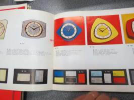 Réveils Bayard 1963-1964 -ranskalaisen kellovalmistajan luettelo, huomaa Walt Disney-kellot