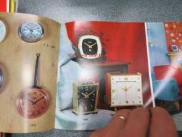 Réveils Bayard 1962-1963 -ranskalaisen kellovalmistajan luettelo, huomaa Walt Disney-kellot