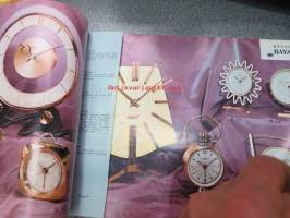 Réveils Bayard 1961-1962 -ranskalaisen kellovalmistajan luettelo, huomaa Walt Disney-kellot