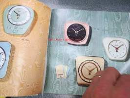 Réveils Bayard 1961-1962 -ranskalaisen kellovalmistajan luettelo, huomaa Walt Disney-kellot