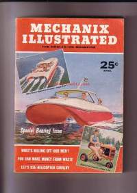 Mechanix Illustrated April 1956 - Special Boating Issue