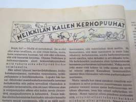 Nuorten Pellervo 1939 nr 10 sis. mm. seur. artikkelit / kuvat / mainokset; Valio, Säästäväisyydestä, Heikkilän Kallen kerhopuuhat, Paras puhemies ja takaaja,