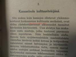 Suomalaiset kansanlaulut- tutkielma