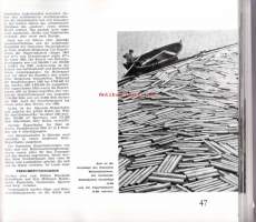 Finnischer Bilder-Bogen .  Mit der &quot;Kar-Air&quot; von Luxemburg nach Helsinki.  Matkailukirja Suomesta. Yhteistyössä  Kar Airin (DC 6 B) kanssa. 1962.