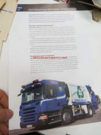 Scania CP19E erikoismatala ohjaamo jäteautoihin -myyntiesite