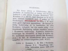 Erikskrönikan enligt cod. Holm. D2 jämte avvikande läsarter ur andra handskrifter