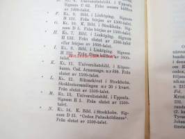 Erikskrönikan enligt cod. Holm. D2 jämte avvikande läsarter ur andra handskrifter
