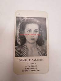 Danielle Darrieux -filmitähti-korttipelin kuva