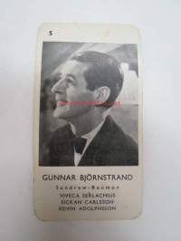 Gunnar Björnstrand -filmitähti-korttipelin kuva
