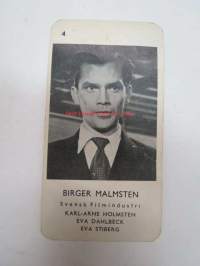 Birger Malmsten -filmitähti-korttipelin kuva
