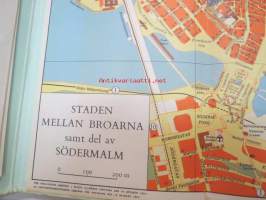 Stockholms Kartan officiell turistkarta skala 1 : 10 000