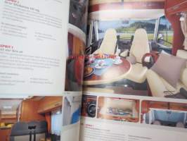 Dethleffs Motorcaravans 2008 -asuntoautot -myyntiesite + erillinen hinnasto