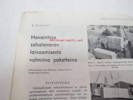 Havaintoja sahatavaran laivaamisesta valmiina paketteina - Eripainos Paperi ja Puu nr 10, 1957