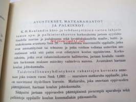 Helsingin Taideteollisuuskeskuskoulu : Järjestysmuodon ja opetusohjelman ehdotus 1917