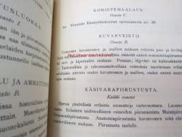 Helsingin Taideteollisuuskeskuskoulu : Järjestysmuodon ja opetusohjelman ehdotus 1917