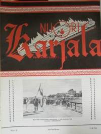 Nuori Karjala 1976 nr 1,2,5,10,11,12 - Muistoja ja muisteluksia Karjalasta sekä karjalaisten ja heidän jälkeläistensä vaiheista