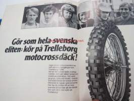 MC-Nytt 1972 nr 6 -moottoripyörälehti, Jarno Saarinen Maailmanmestari -artikkeli