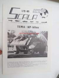 Scala 1985 nr 1-2 -ruotsalainen pienoismalliharrastajien lehti