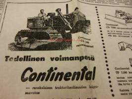 Maaseudun Koneviesti 1955 / 8 / III sis mm.Traktoriesittely,Mc CormickInternational Suoer BWD-6.Autoja,muovikorinen Volvo urheilu .Fordson Major