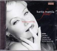 Fever- Karita Mattila (soprano), Kirmo Lintinen Band. Standards by George Gershwin, Cole Porter, Richard Rogers and Antonio Carlos Jobim