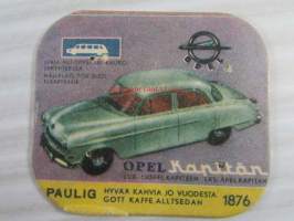 Opel Kapitän - Paulig keräilykuva