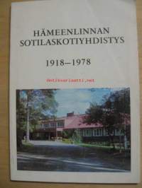 Hämeenlinnan sotilaskotiyhdistys 1918-1978