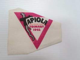 Tapiola Toimarit 1962 -partiomerkki