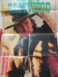 Clint Eastwood - Suosikki -lehden juliste, katso kuvista takaosan jutut