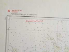 Veneilykartta Ahvenanmaan saaristo - Kumlinge - Lypert 1:50 000 ( järjestelmä A ) takana myös Kumlinge - Enklinge ja Lypertö, katso kuvista tarkempi sisältö