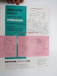 Nevage / BMC Commodore 3,4 Litre Marine Diesel Engine -venemoottorin myyntiesite